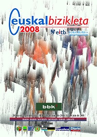 2008 Euskal Bizikleta Official Poster