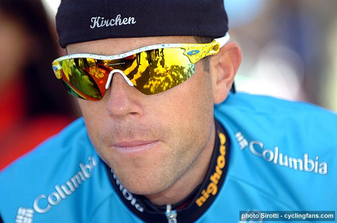 2008 Tour de France:  Kim Kirchen (Columbia Pro Cycling Team) before Stage 1