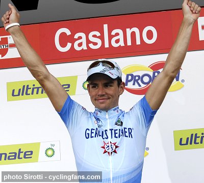 2008 Tour de Suisse: Markus Fothen (Gerolsteiner) won Stage 5