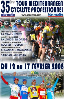 2008 Tour Mediterranean Official Poster