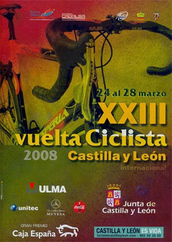 2008 Vuelta a Castilla y Leon official poster