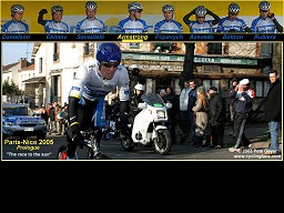 2005 Lance Armstrong Discovery Channel Paris-Nice Wallpaper