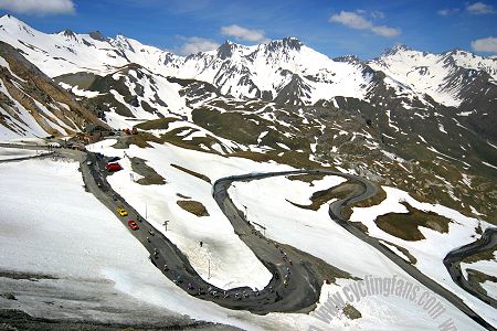 Descent of the Galibier, 2006 Dauphine Libere