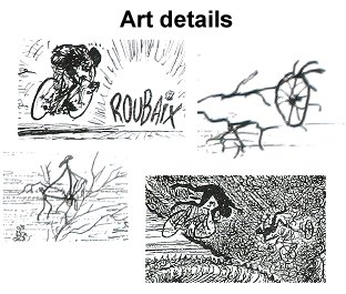 Paris-Roubaix art detail