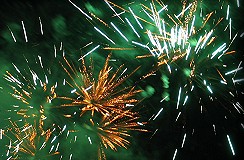 Host town fireworks, St. Dizier TTT, 2003 TdF