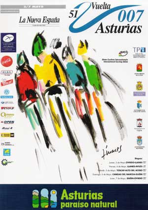 2007 Tour of Asturias poster