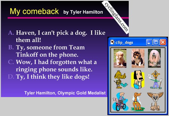 Tyler Hamilton PowerPoint slide 2